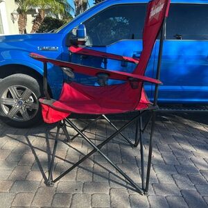Budweiser oversized camping chair.